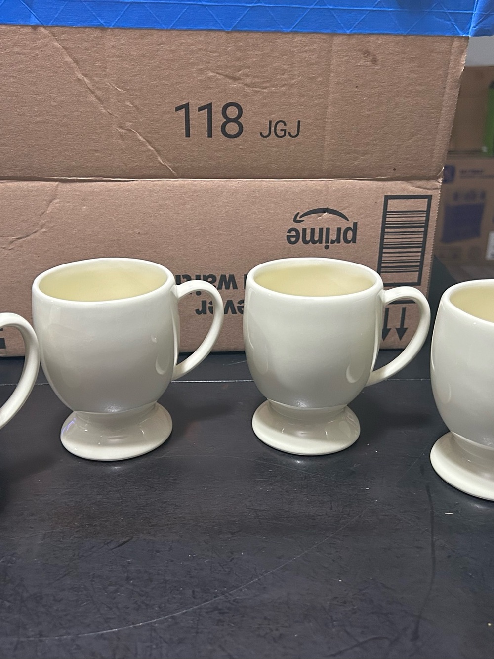 Southern Living At Home Gail Pittman Pedestal Mugs - Set of 4